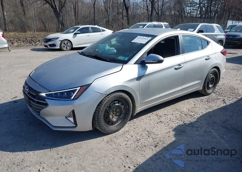 2019 Hyundai Elantra Limited из США, поврежденный, VIN 5NPD84LF8KH485835